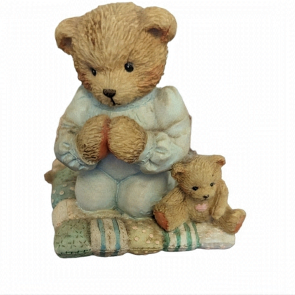 Vintage enesco cherished teddies PATRICK "Thank you for A friend that's true"